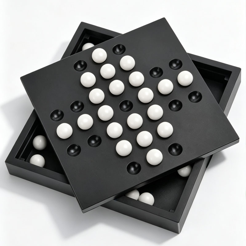Board Game For Kids - Europe Classic Single Chess Peg Solitaire