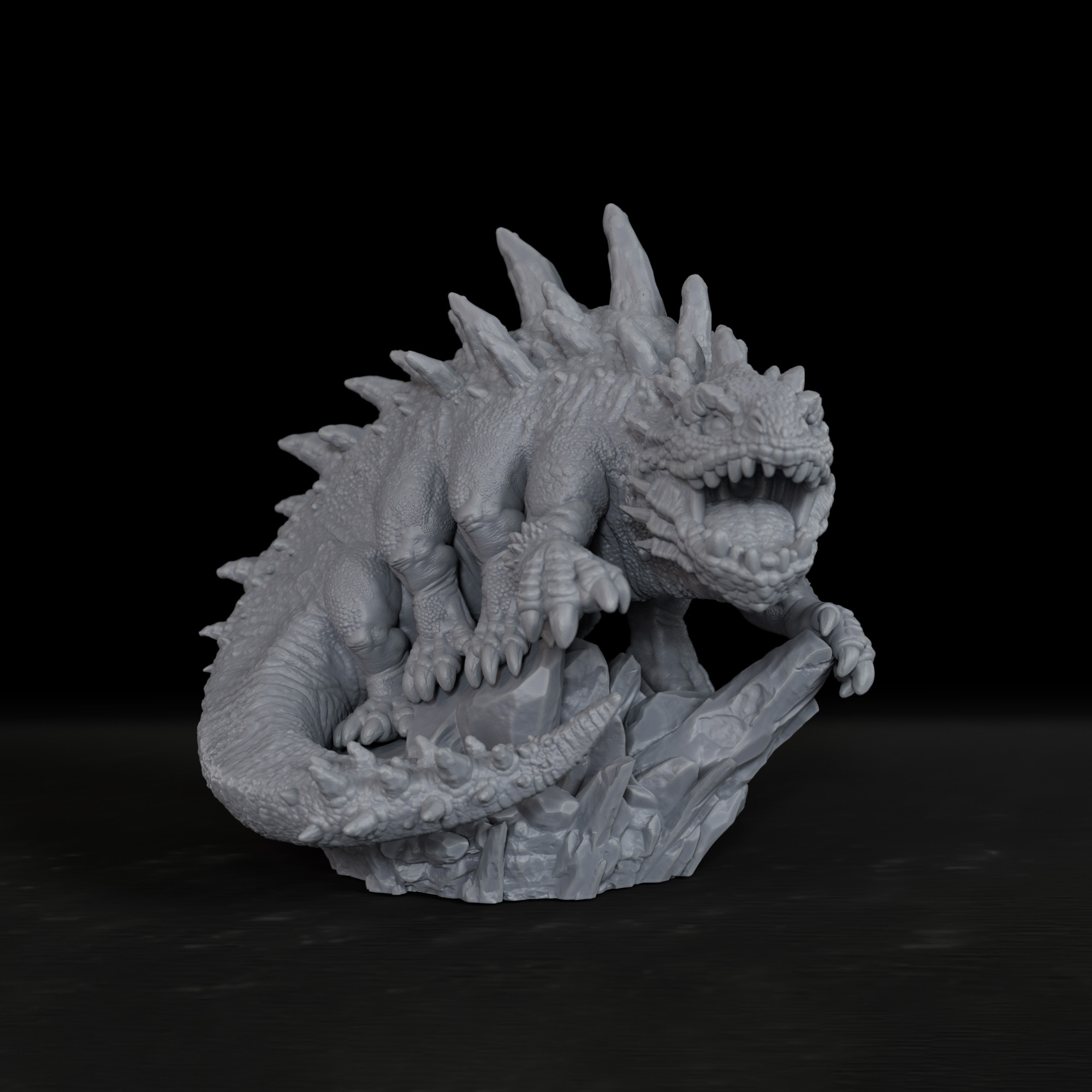 Board Game Electronic Table - Fantasy Basilisk Minis - RPG Tabletop