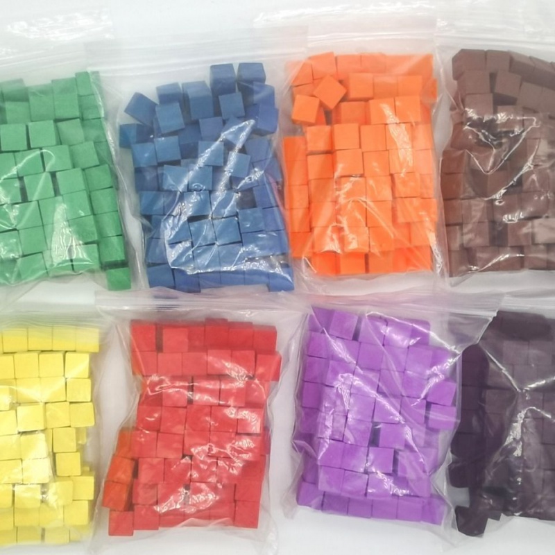 100Pcs/lots 10mm Wood Cubes Co - Dice Tower Wooden 评论和价格