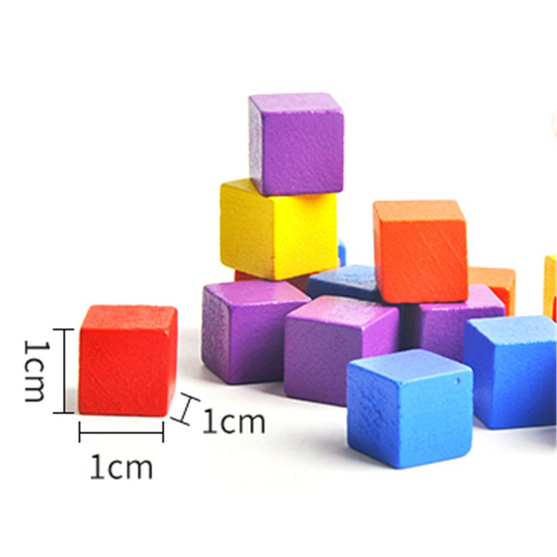 100Pcs/lots 10mm Wood Cubes Co - Dice Tower Wooden 评论和价格
