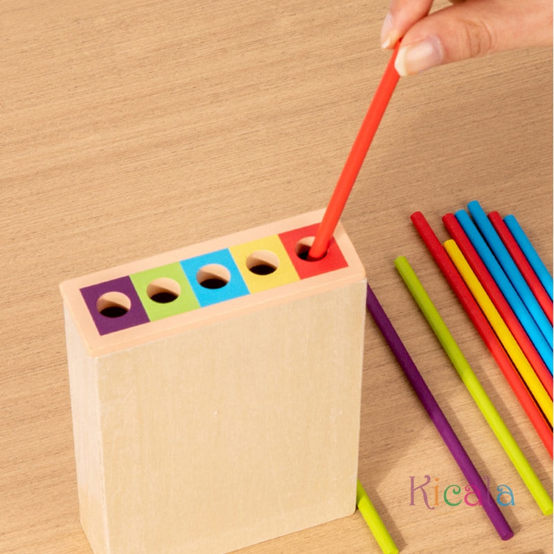 Montessori Game Wooden Stick T - Dice Tower Wooden 评论和价格