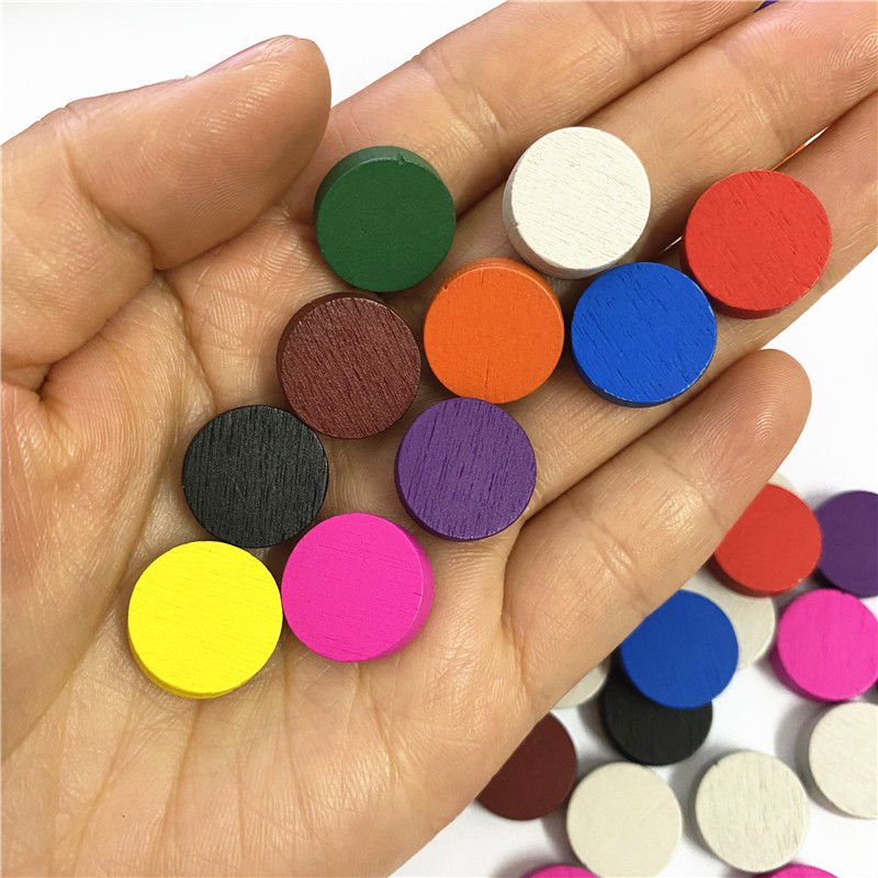 100pieces Diameter 15*5MM Wood - Board Game Quoridor 评论和价格