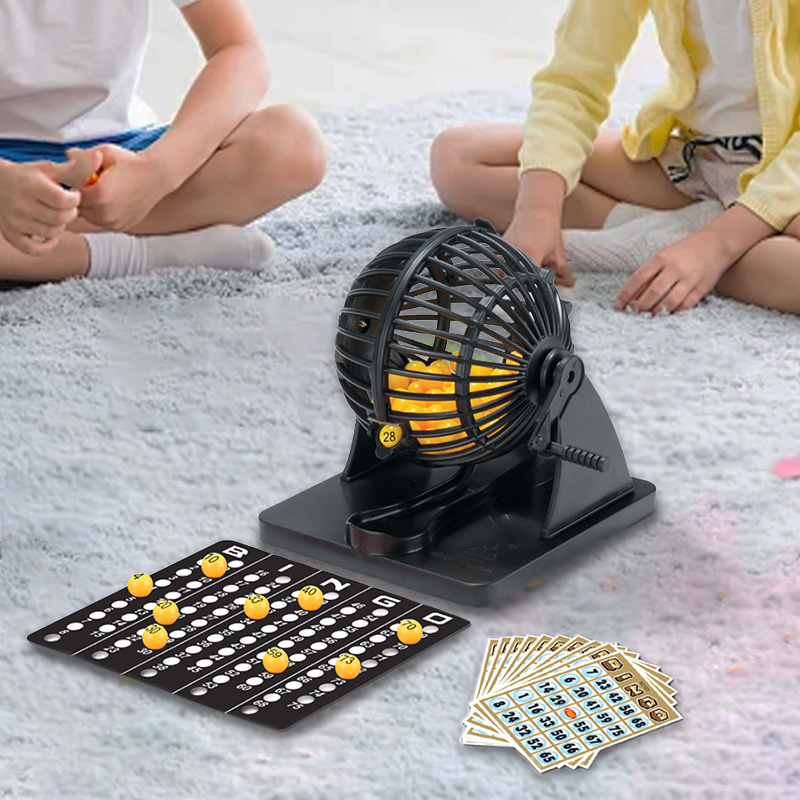 Bingo Lottery Machine Cage Swe - Board Game Electronic Table 评论和价格