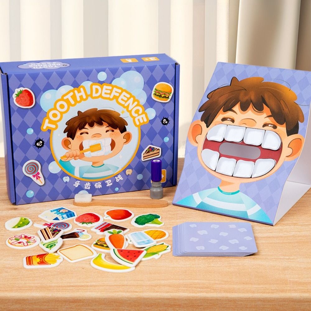 New Paper Tooth Defence Board  - Board Game For Kids 评论和价格