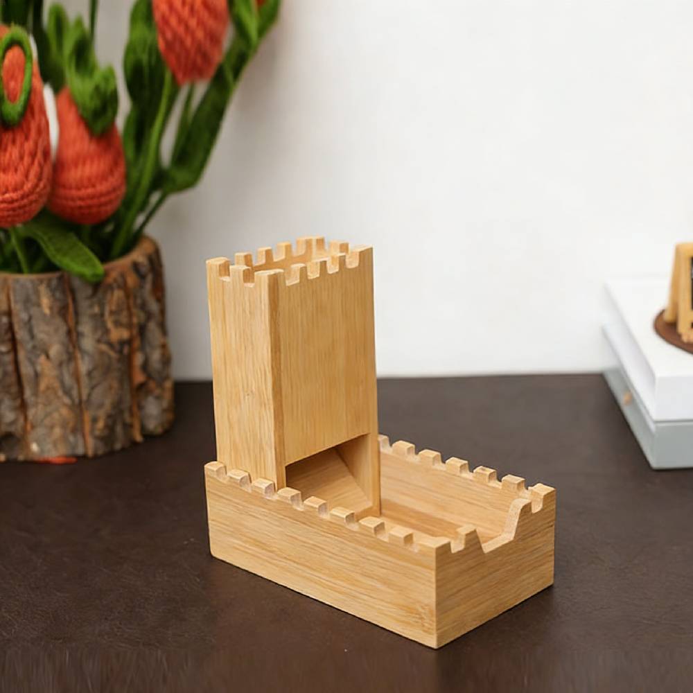Premium Natural Bamboo Foldabl - Dice Tower Wooden 评论和价格
