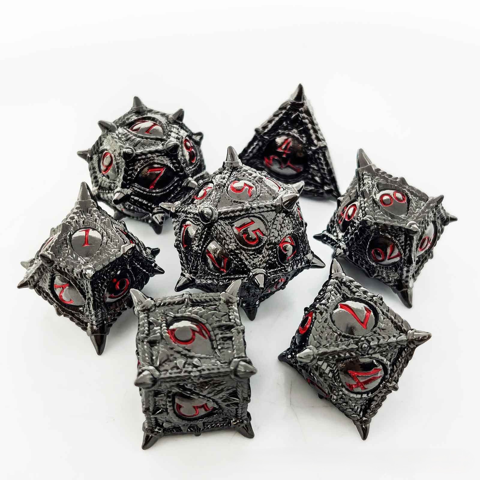 Dungeon and Dragon Metal Dice  - Dice Tower Wooden 评论和价格