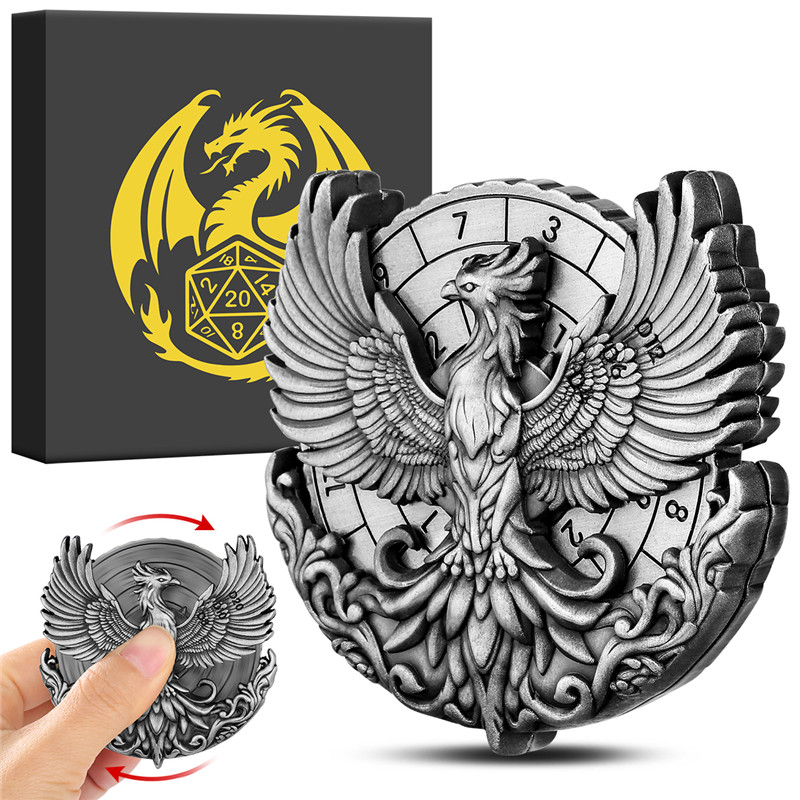 7-in-1 Phoenix Dice Spinner Me - Dice Tower Wooden 评论和价格