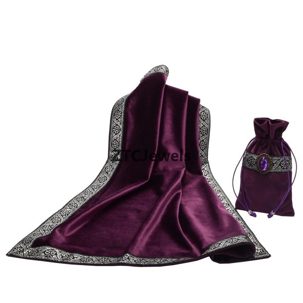 Velvet Tarot Tablecloth with B - Board Game Table 评论和价格