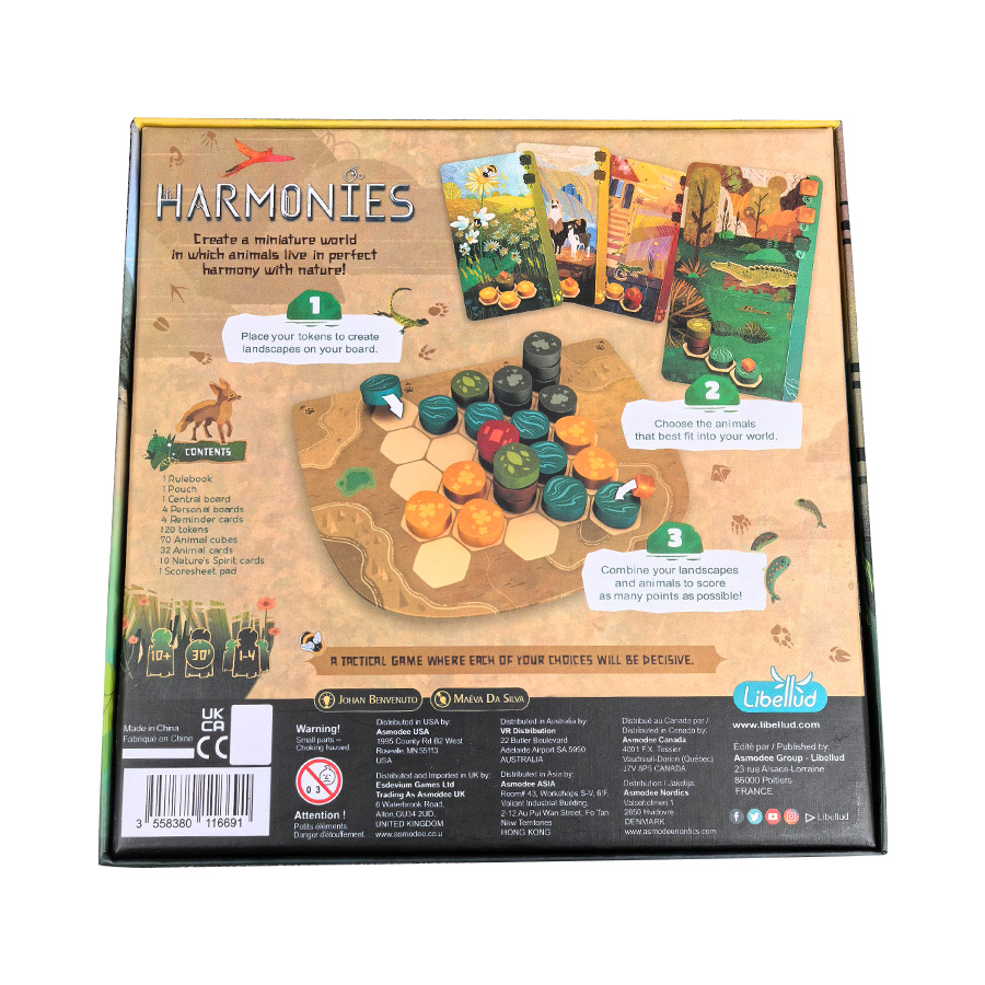 Harmonies - Board Games - Crea - Board Game Pandemic 评论和价格
