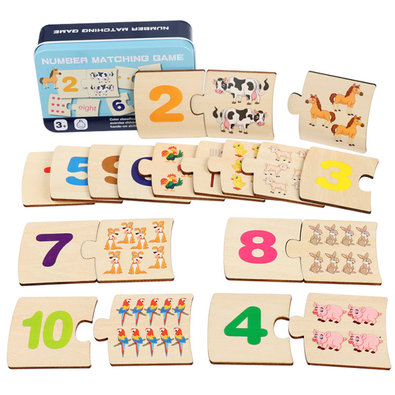 Children Iron Box Number Enlig - Board Game For Kids 评论和价格