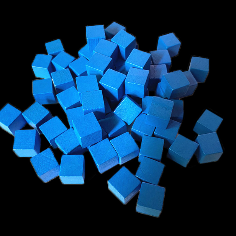 100Pcs/lots 14colors 10mm Cube - Dice Tower Wooden 评论和价格