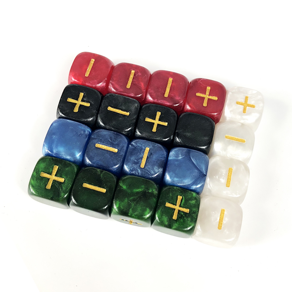 Fate Dice with Bag 20pcs for B - Board Game Electronic Table 评论和价格