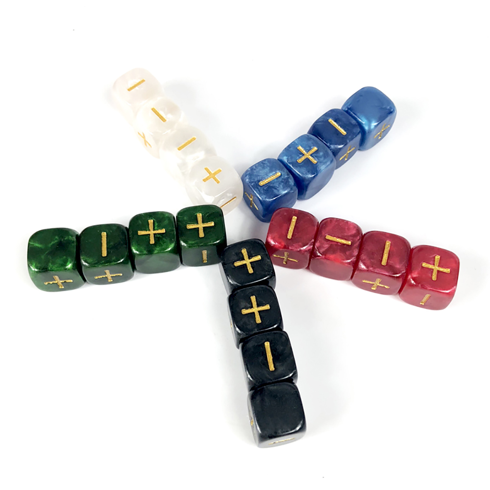 Fate Dice with Bag 20pcs for B - Board Game Electronic Table 评论和价格