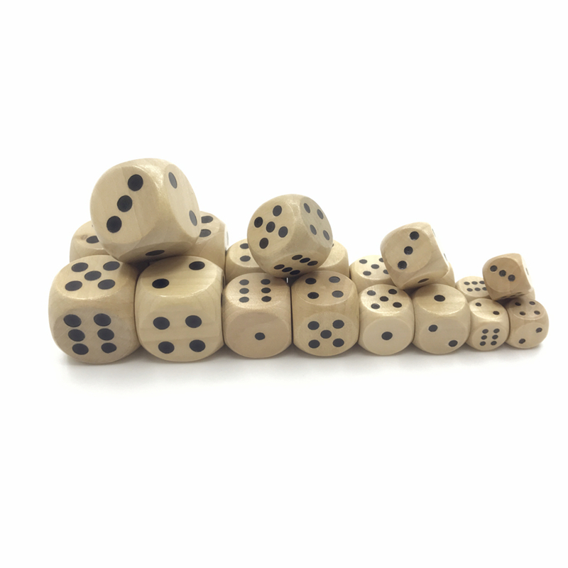 10 pcs pack games 12/16/20/25m - Dice Tower Wooden 评论和价格