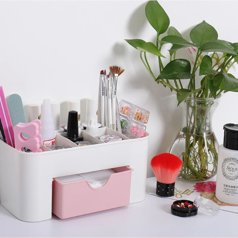 Nail Art Organizer Desktop Dra - Token Tray Organizer 评论和价格