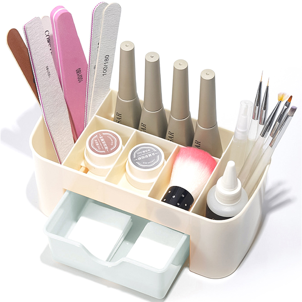Nail Art Organizer Desktop Dra - Token Tray Organizer 评论和价格