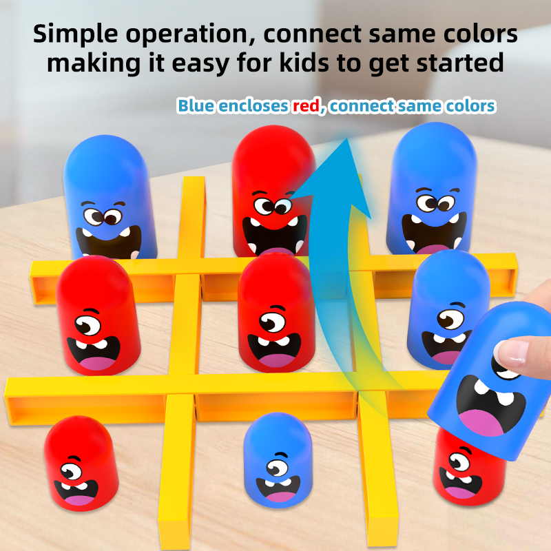 Tic-Tac-Toe Eat-and-Be-Sized S - Board Game Electronic Table 评论和价格