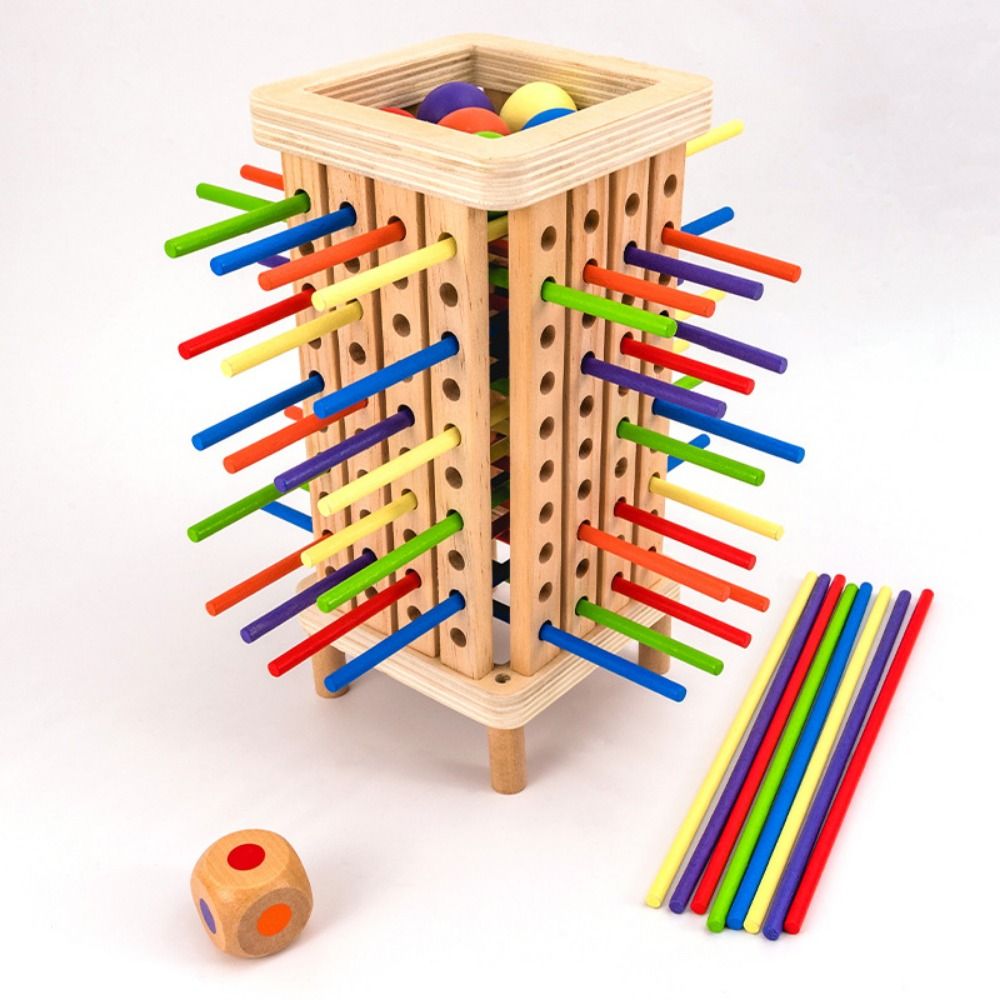 42/16 Colourful Sticks Wooden  - Dice Tower Wooden 评论和价格